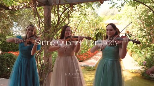 Harpiste Côte d’Azur on Instagram: "📽️ Notre dernière vidéo ! 🎶 La reprise instrumentale emblématique de Wildest Dreams, célèbre titre de Taylor Swift, inspirée de la série Bridgerton. Merci à la @villaephrussi pour l’accueil, à @99visions__ pour la captation, et aux formidables musiciennes d’ @harpsodyproduction @camusvalat @ika_violin_events @adeline_regad @alice_cello_event"