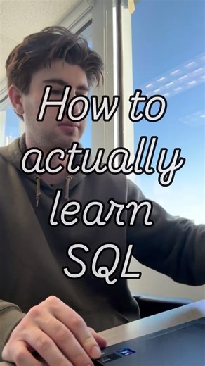 Jordan Does Data on Instagram: "COMMENT “SQL” and I’ll send you these resources. How to ACTUALLY learn SQL (not just watch tutorials) 👇 Step 1: Get the fundamentals down with Luke Barousse’s SQL for Data Analysts course Step 2: Practice real problems on LeetCode SQL Step 3: Grind more challenges on HackerRank Stop collecting courses. Start solving problems. 💪 The difference between knowing SQL and being GOOD at SQL is in the repetitions. #SQL #DataAnalytics #DataAnalyst #LearnSQL #TechCareer"