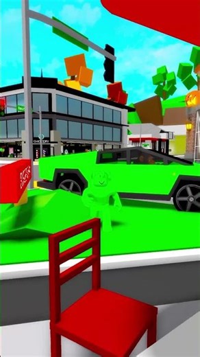 BROOKHAVEN, BUT I CAN ONLY TOUCH THE GREEN ONE!! 🌿🟢 #shorts #brookhaven #robloxedit