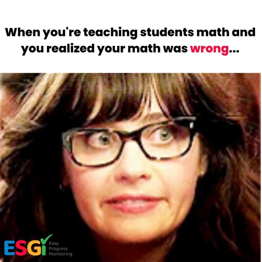 Is anyone else's brain already in summer break mode? Let ESGI help you with some easy progress monitoring! ESGI has 100s of pre-loaded math assessments and gives instant feedback for your students. 😉 Try it for free today! | ESGI