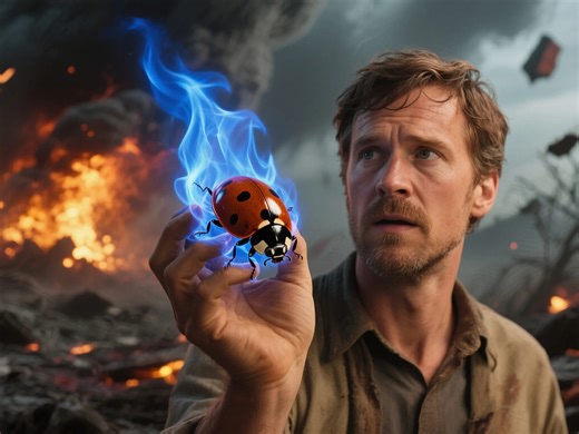 15K views · 37 reactions | A young man picked up a ladybug, but unexpectedly its blue flame could burn everything. Disaster is coming. #dramacamp #love | Drama Camp | Facebook