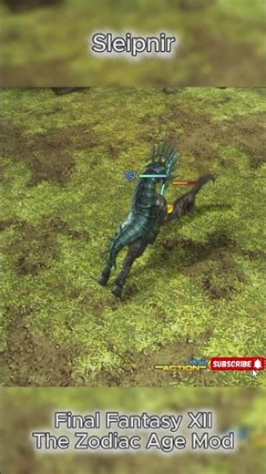 Sleipnir All Abilities Showcase | FFXII TZA Mod