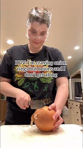 8.4K views · 151 reactions | At least they tasted amazing!!! The light ones were store bought bread crumbs and the dark ones were homemade bread crumbs. #Fyp #onionrings #homemade #onions #dinner | KaitlynKay | Facebook