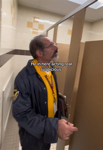 Suspicious Behavior from Security Guard at Work