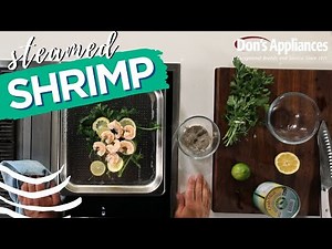 Quick & EASY Steamed Shrimp in 3 Minutes