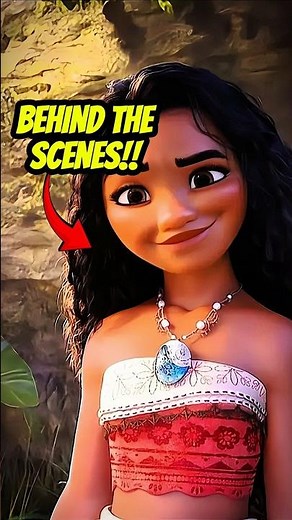Moana 2 behind the scenes