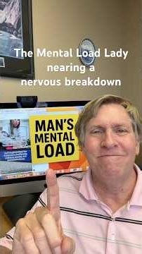 The Mental Load Lady nearing a nervous breakdown #shorts