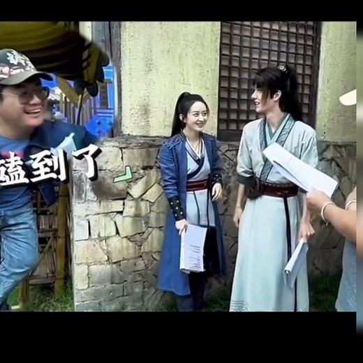 Behind the scene Legend Of Fei #zhaoliying #zaniliazhao