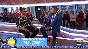 16K views · 211 reactions | Star Wars actor John Boyega says "it was me" who lost "The Rise of Skywalker" script that wound up on eBay! https://gma.abc/37RIXIK | Good Morning America | Facebook
