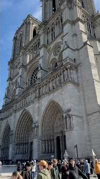 Notre-Dame Cathedral 🇫🇷 Paris, France Travel @IWILL23 I WILL