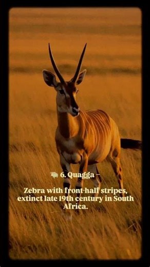 10 Famous Extinct Animals That Disappeared Forever.