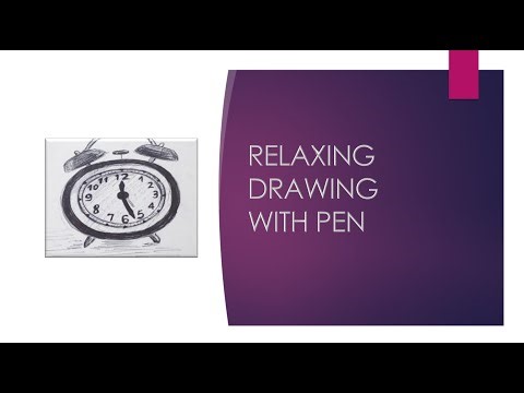 Clock | Real-Time Ball Pen Drawing | Join Me Drawing Timeless Pen Art