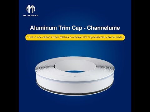 Melicsigns - how to make channel letter with channelume