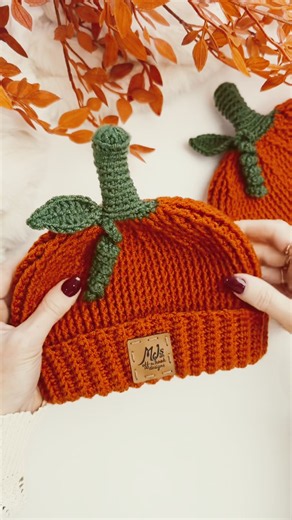 The Pumpkin Patch Hat Crochet Pattern