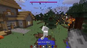 GIANT WITHER APPEARS IN MY HOUSE IN MINECRAFT !! Minecraft Mods