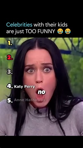 Snax And Chill on Instagram: "Celebs tell funny kid stories 😂 #funnystory #storytime #celebrities #kateperry #annehathaway #kidslife #parent #viralvideo #ranking"