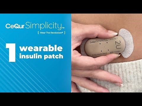 CeQur Simplicity Wearable Insulin Patch