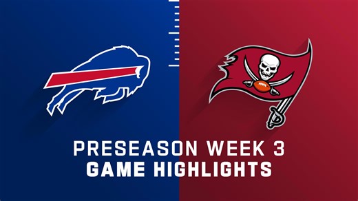 Bills vs. Buccaneers highlights Preseason Week 3