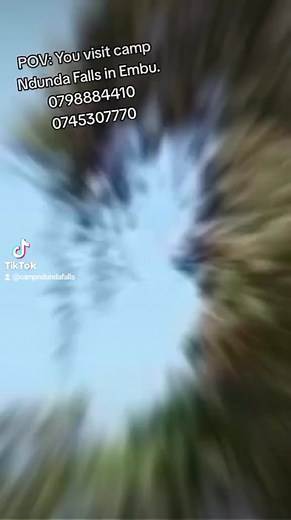 2.2K views · 33 reactions | Choose your poison, ours just happens to be nature! For bookings contact us on 0798884410/0745307770 or bookings@campndunda.com #fyp #campndunda #activitiesinembu #discoverearth #nature | Camp Ndunda Falls Embu County | Facebook