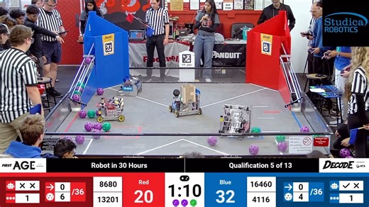 Match 5 | DECODE | Robot in 30 Hours - FUN Robotics Network