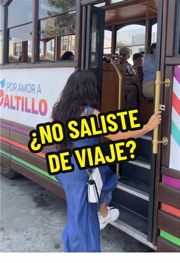 🚌 Conocimos Saltillo con ojos de turista en el Tranvía que sale desde la Catedral de Santiago, estos son los horarios publicados para esta Semana Santa 💟 11:00 AM 1:00 PM 3:00 PM 6:00 PM 8:00 PM #Saltillo #Coahuila #México #SemanaSanta #gemelasviajerasmx @los viajaderos