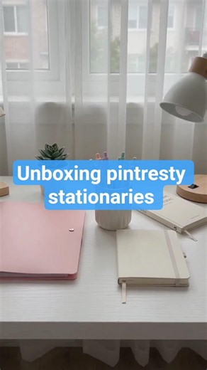 unboxing my pinterest board 📁✨ lo-fi stationery haul & setup (AI Animation)