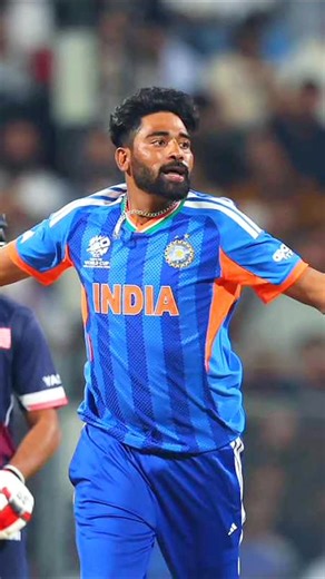 Bats Ball Banter on Instagram: "Mohammed Siraj, whose name wasn't even remotely considered for the T20 World Cup, and who himself didn't expect to be a part of the T20 World Cup squad, has now become India's highest wicket-taker in their first match of the tournament. Harshit Rana's injury and subsequent exclusion from the team, followed by Siraj's inclusion in his place, and then securing a spot in the playing eleven even with Bumrah in the squad – what better luck could one ask for, Miyan Bhai