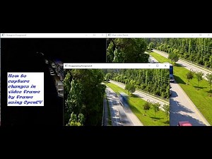 How to capture changes in video frame by frame using OpenCV