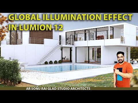 GLOBAL ILLUMINATION EFFECT IN LUMION 12