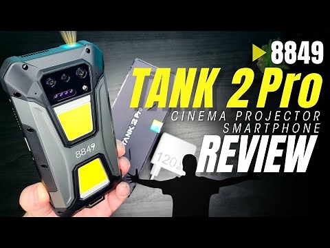 8849 Tank 2 Pro REVIEW: Affordable Laser Projector Smartphone is Here!