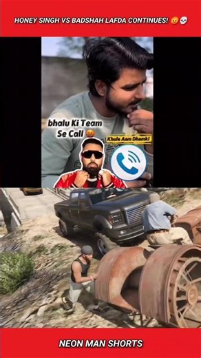Honey Singh Vs Badshah Lafda continues! 😡💀 #shorts