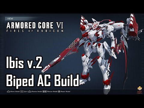 Armored Core 6 - Coral Biped Build: Ibis v.2