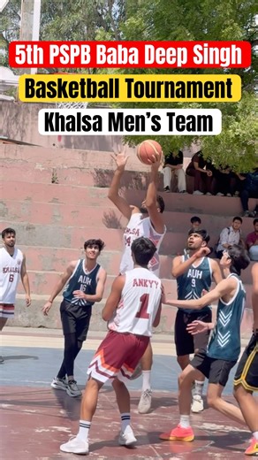 Khalsa Collage Men’s Basketball Team #indianlivesportshub #sports #basketball #shortfeed