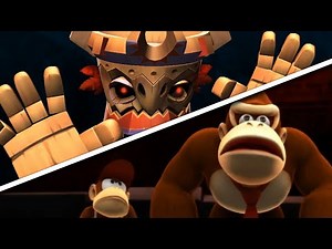 Donkey Kong Country Returns - World 8: Volcano + Ending - 2 Player Coop (No Damage) 100% Walkthrough