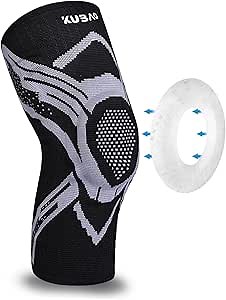KUBAO Plus Size Knee Brace For Women Snowboard Knee Pads Arthritis Knee Braces For Knee Pain Knee Brace For Working Out Women Knee Pads Volleyball Running Brace For Knee Black S