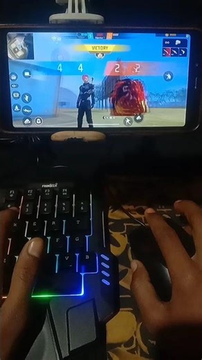 🔥how to play Free Fire smoothly using a mini keyboard without game restart or minimize issues.