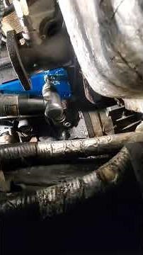 drilling out broken exhaust manifold studs on a 6.4 powerstroke #dieselmechanic #pacificnorthwest