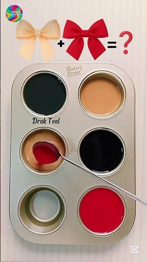 Mixing Peach Nude, Black & Scarlet Red | 3 Bold & Chic Color Combinations! ✨