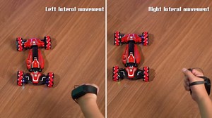 Remote Controlled Gesture Stunt Car,give for 5-12 Kids Birthday Gift | 4WD Drive Hand Remote Control car with 360° Flipping with Light and Music, Children's toys for boys and girls aged 5-12