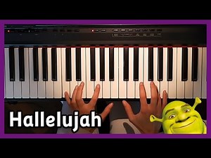 🎵 Hallelujah 🎵 Shrek | Piano cover