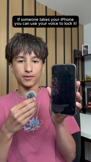 If someone tries to grab your phone while you are using it just say lock screen out loud and it locks instantly. Go to Settings, Accessibility, Voice Control, Commands, Device, and make sure Lock Screen is enabled then turn Voice Control on. No more reaching for the button just use your voice. #techhacks #techtricks #iphonetips #iphonehacks #ios