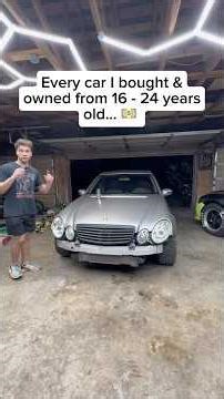 EVERY CAR I BOUGHT & OWNED FROM 16-24 YEARS OLD…