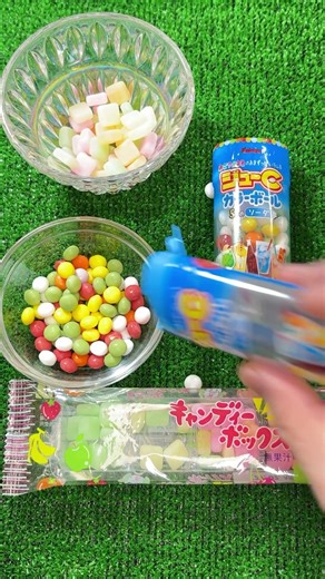 Japanese Candy ASMR 🍬 | Pouring Ramune Candy Sounds