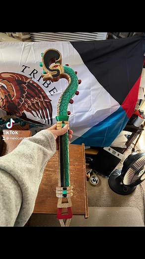 Aztec Mexica Huitzilopochtli Fire Serpent Wood carved. #aztec #prehispanic #art #mexicatribe #etsy | Aztec Nation