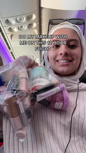 Airplane Makeup Tutorial for Long Flights