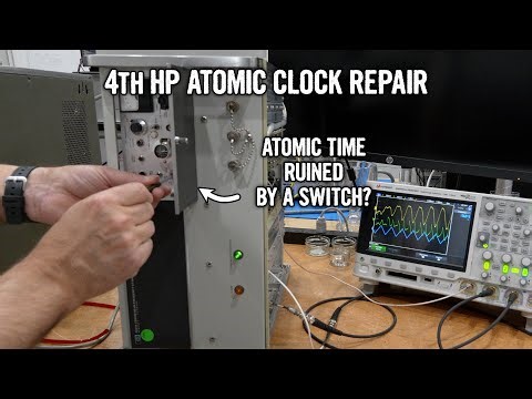 Fourth HP 5061A atomic clock repair: revisiting a clock that showed parts per trillion instability
