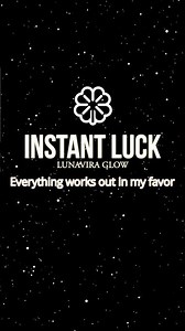 instant luck 🍀 subliminal