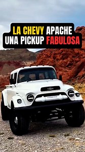 La Chevrolet Apache 🤩 #Chevrolet #chevyapache #apache #pickup #camioneta | Coches Exoticos