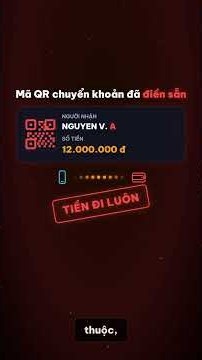 Quét mã QR sai một lần — mất sạch tài khoản ngân hàng