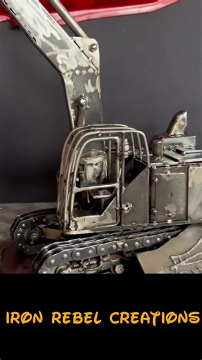 “Mechanical Art in Motion”#tik_tok #newcontent #robots #idea #viral #iron #scraper